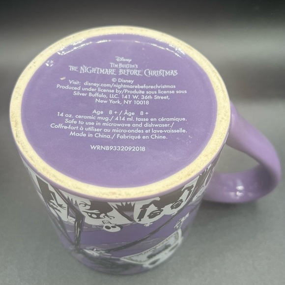 Disney Tim Burton’s Nightmare Before Christmas Mug 14 oz. EUC - Picture 4 of 4